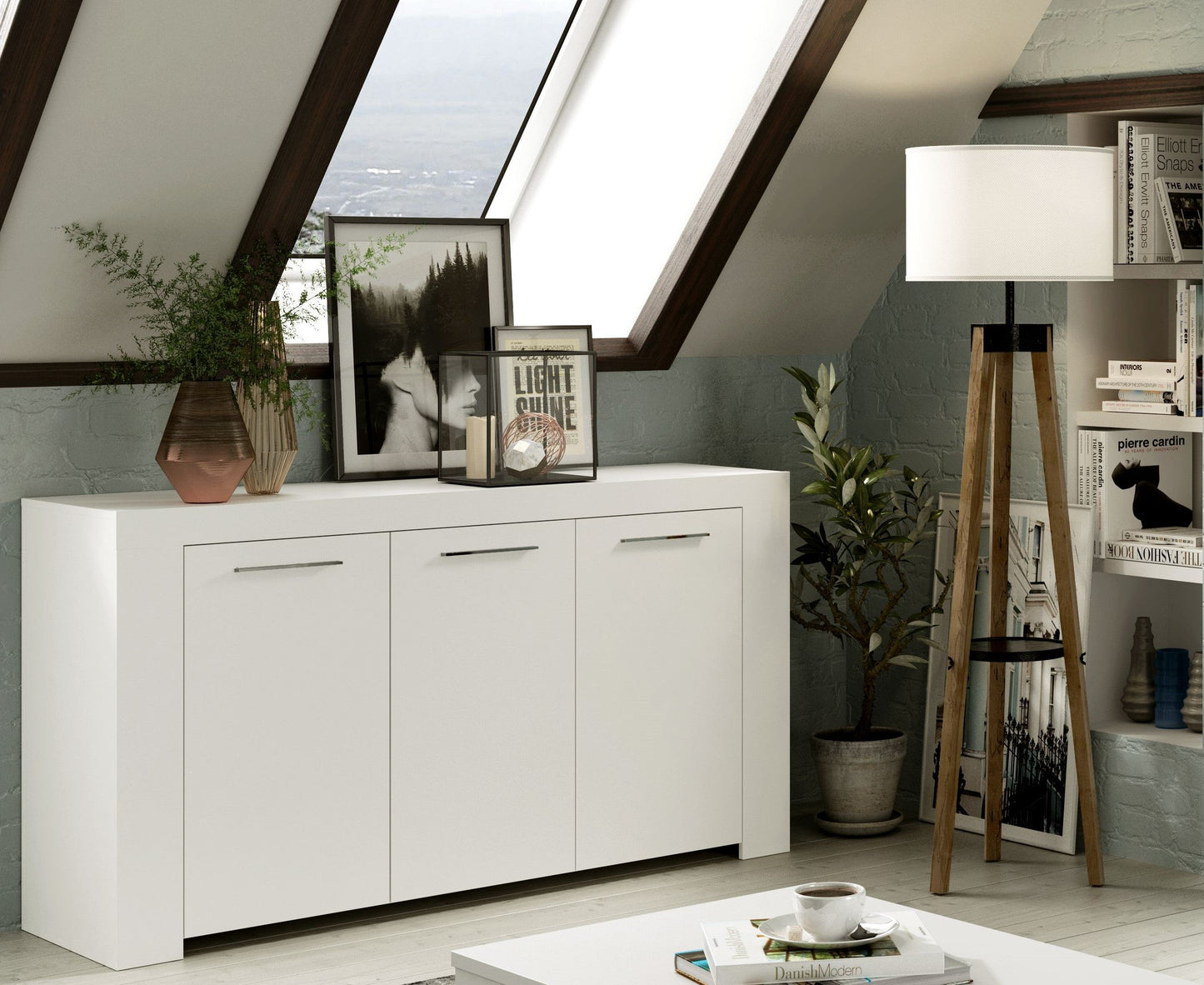 Morse Artic White Sideboard