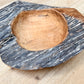 Large Teak Wood Bowl- Antique Black Wash