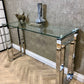 Native Home and Lifestyle Milano Silver Plated Console Table