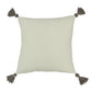 Ezra Embroidered Cushion Grey