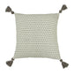 Ezra Embroidered Cushion Grey