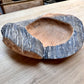 Large Teak Wood Bowl- Antique Black Wash