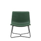 Cecilia Lounge Chair Green 655x675x780mm