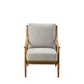 Harlem Armchair Natural Linen 630x815x900mm