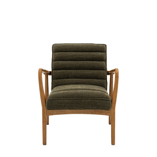 Bonita Armchair Green Boucle 690x760x800mm