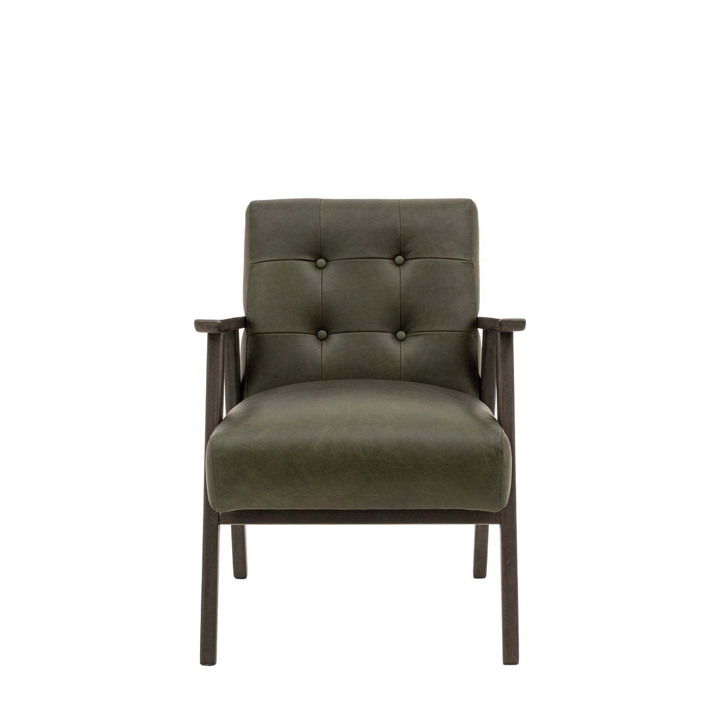 Apollo Armchair Heritage Green Leather