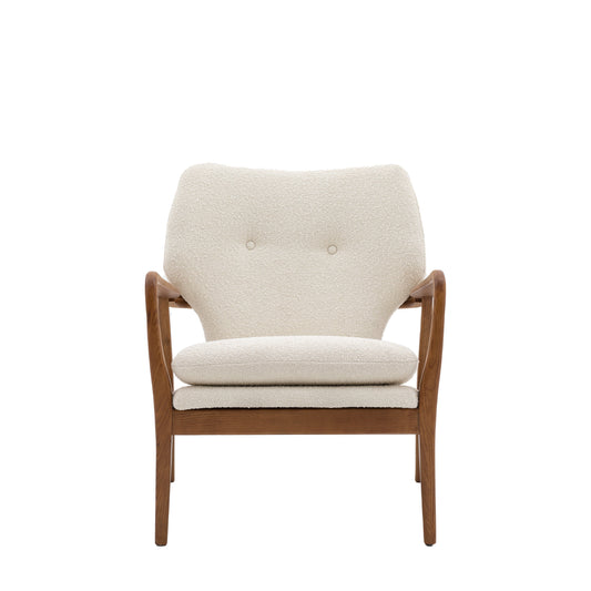 Cordele Armchair Cream 730x710x850mm