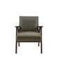 Geneva Armchair Heritage Green Leather