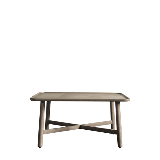 Kingsley Square Coffee Table Grey 800x800x400mm