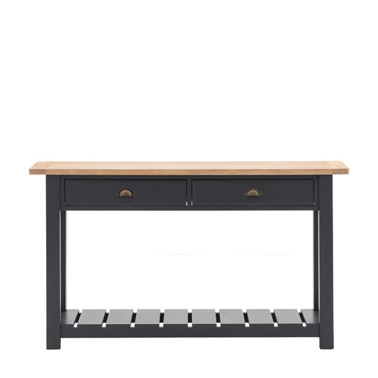 Cambridge 2 Drawer Console Meteor