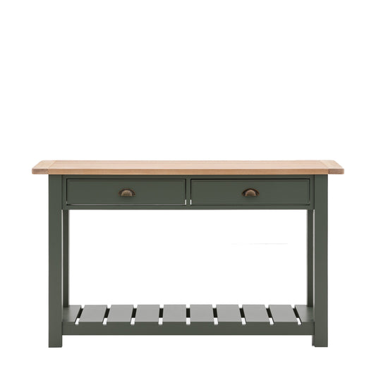 Cambridge 2 Drawer Console Moss