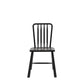 Jena Dining Chair Black 450x455x920mm (2pk)