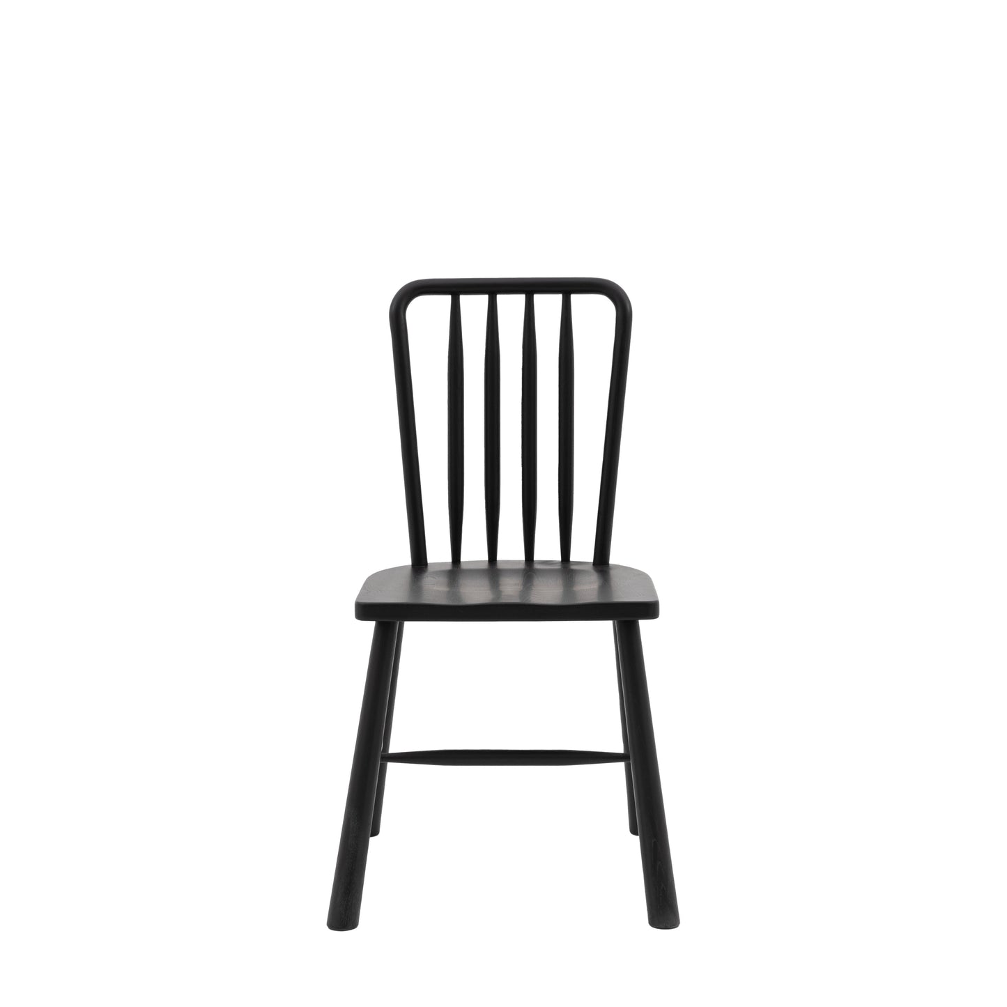 Jena Dining Chair Black 450x455x920mm (2pk)