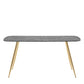 Evo Dining Table Black Effect