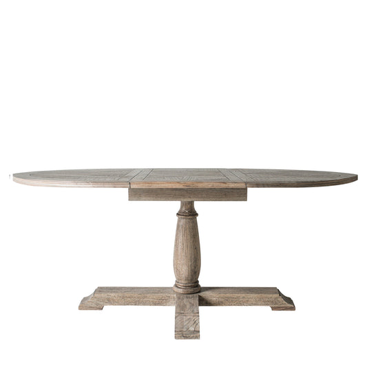 Galliano Round Ext Dining Table 1650x1200x750mm