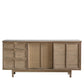 Duson 3 Drawer 2 Door Sideboard 1500x450x700mm