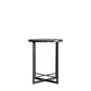 Nero Side Table Black 460x460x560mm