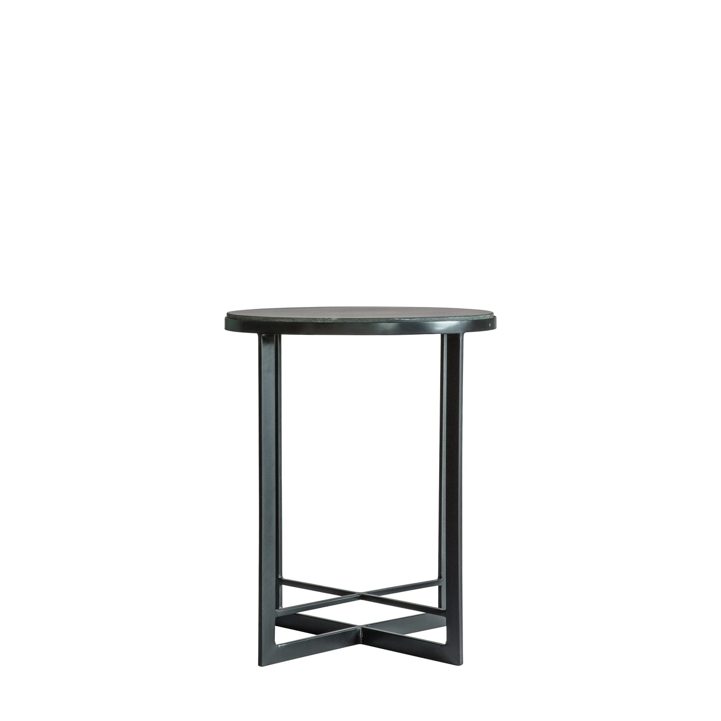 Nero Side Table Black 460x460x560mm