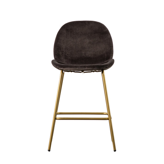 Set of Two Palermo Brown Stools By Perfected