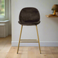 Set of Two Palermo Brown Stools By Perfected