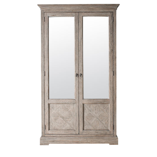 Galliano 2 Mirror Door Wardrobe 1112x606x1950mm