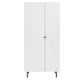 Auburn 2 Door Wardrobe White 520x850x1780mm