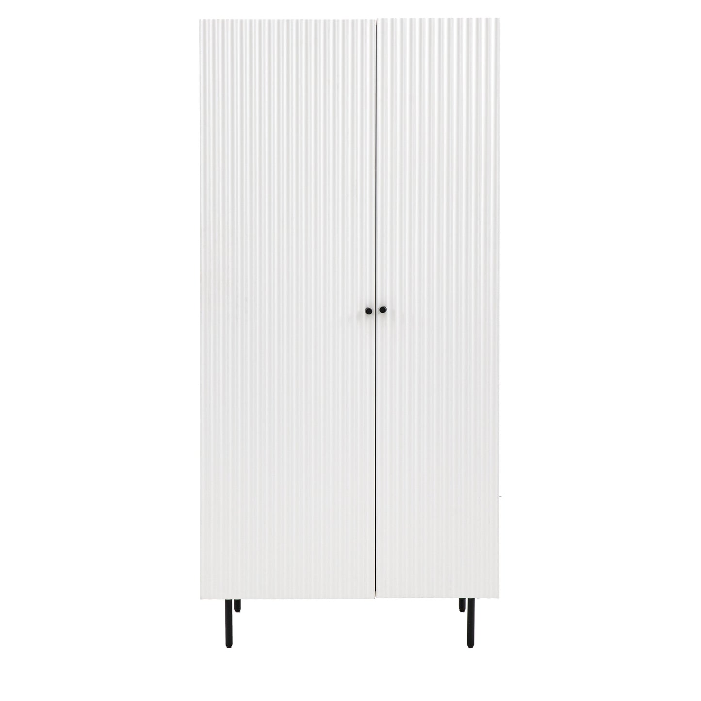 Auburn 2 Door Wardrobe White 520x850x1780mm