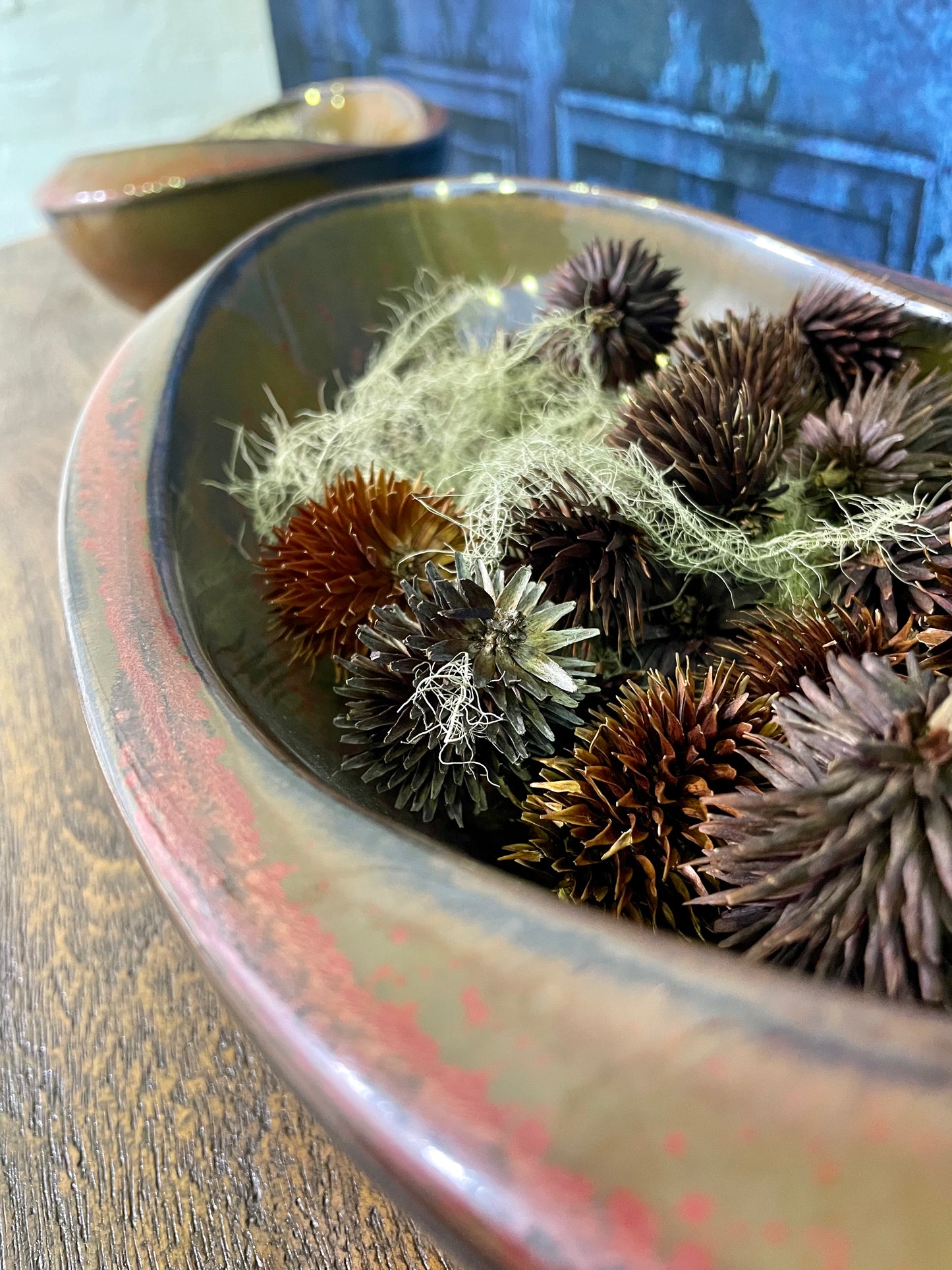 Burnt Orange Decorative Bowl