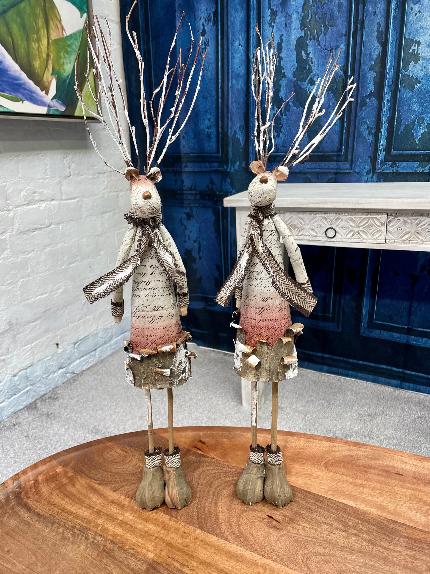 Large Slim Standing Reindeer - 65cm