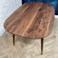 J D Williams Vivian 4-6 Seater Dining Table Walnut