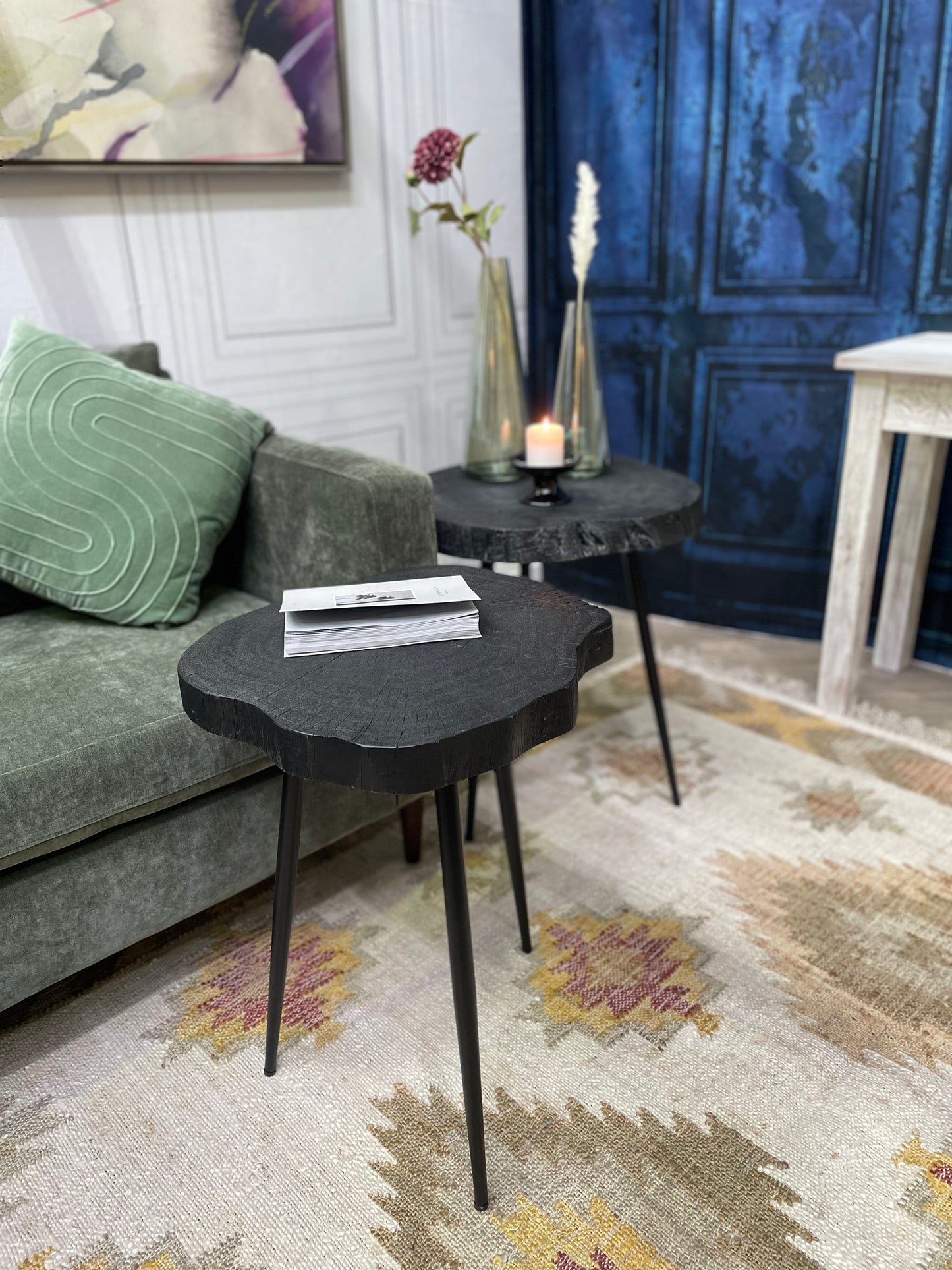 Noir End Table Large