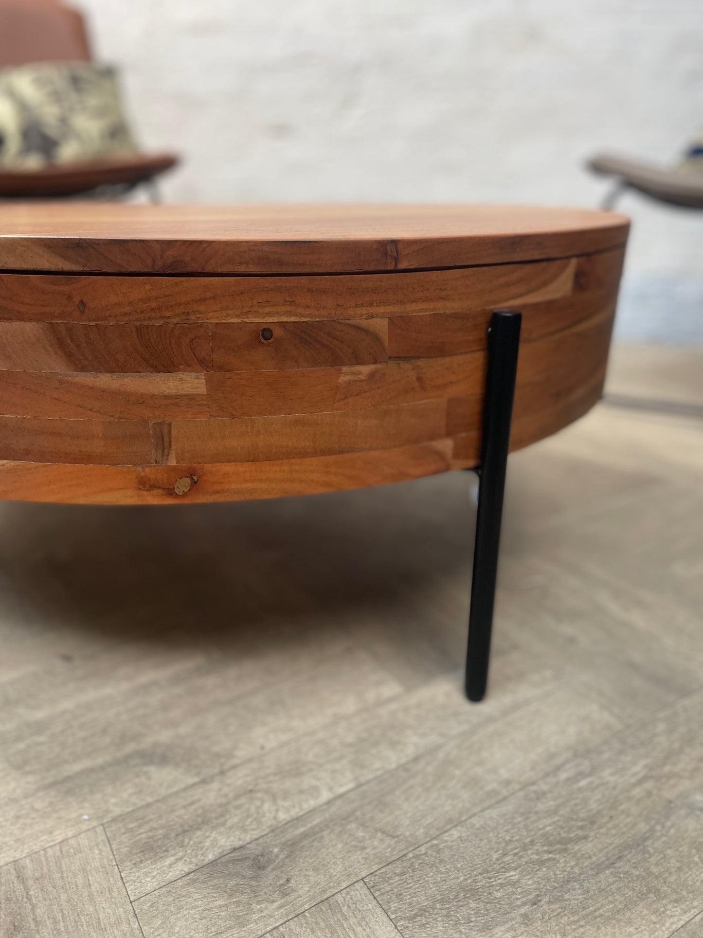 Solomon Acacia Wood Coffee Table