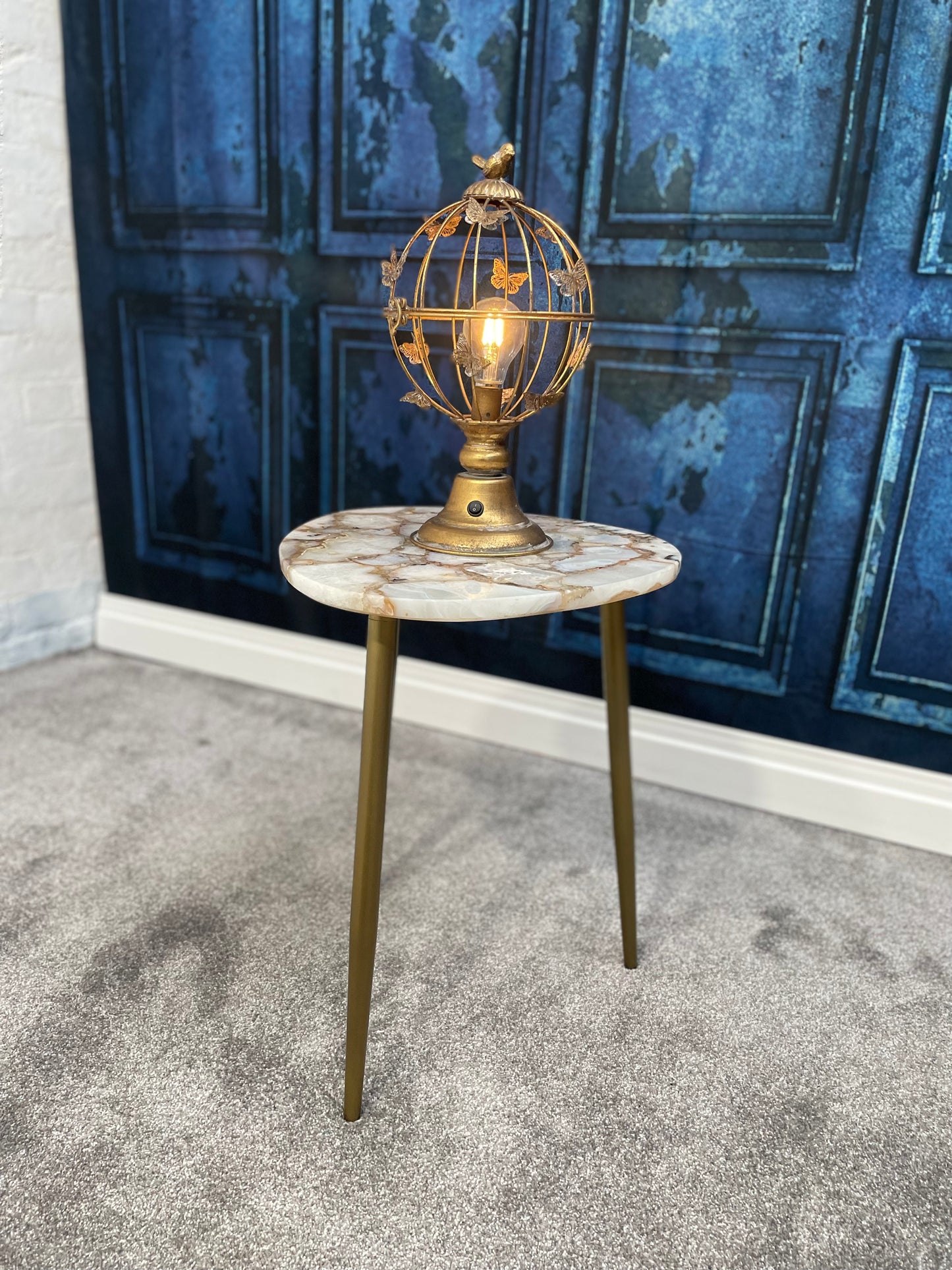 Amara Pearl Agate End Table