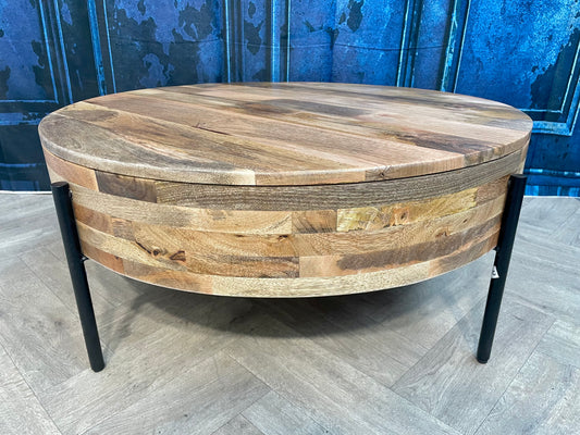 Solomon Mango Wood Coffee Table