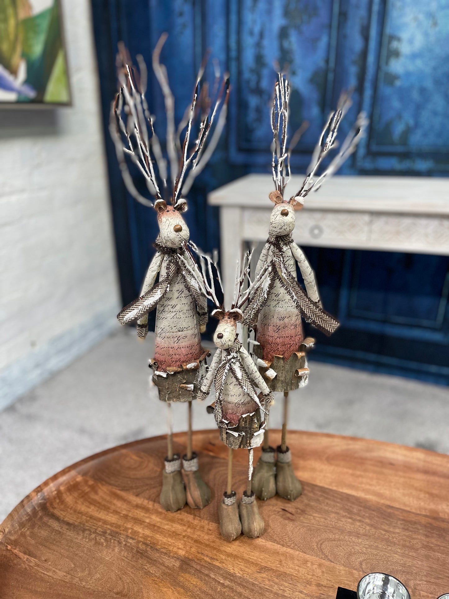 Large Slim Standing Reindeer - 65cm