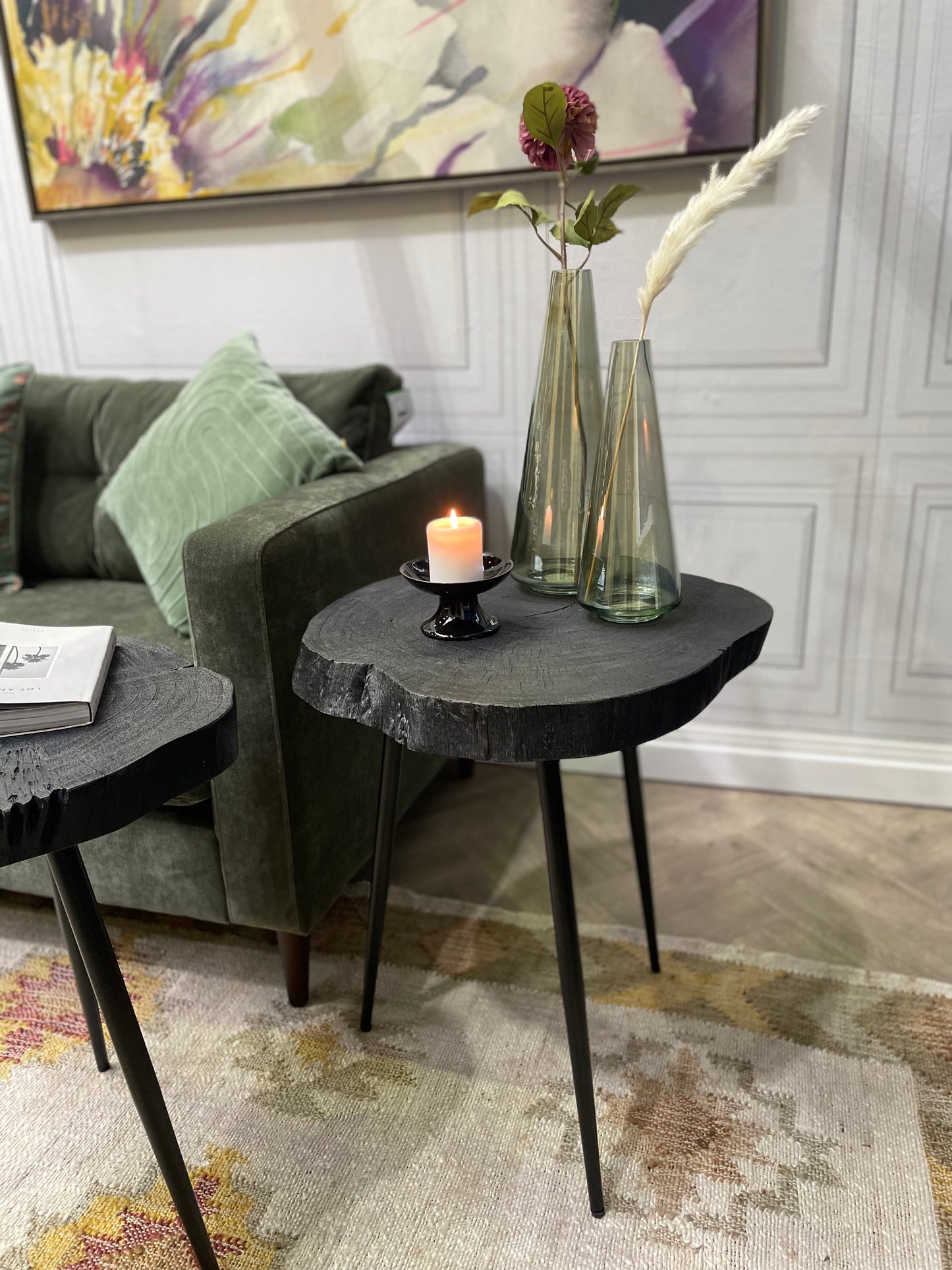 Noir End Table Large