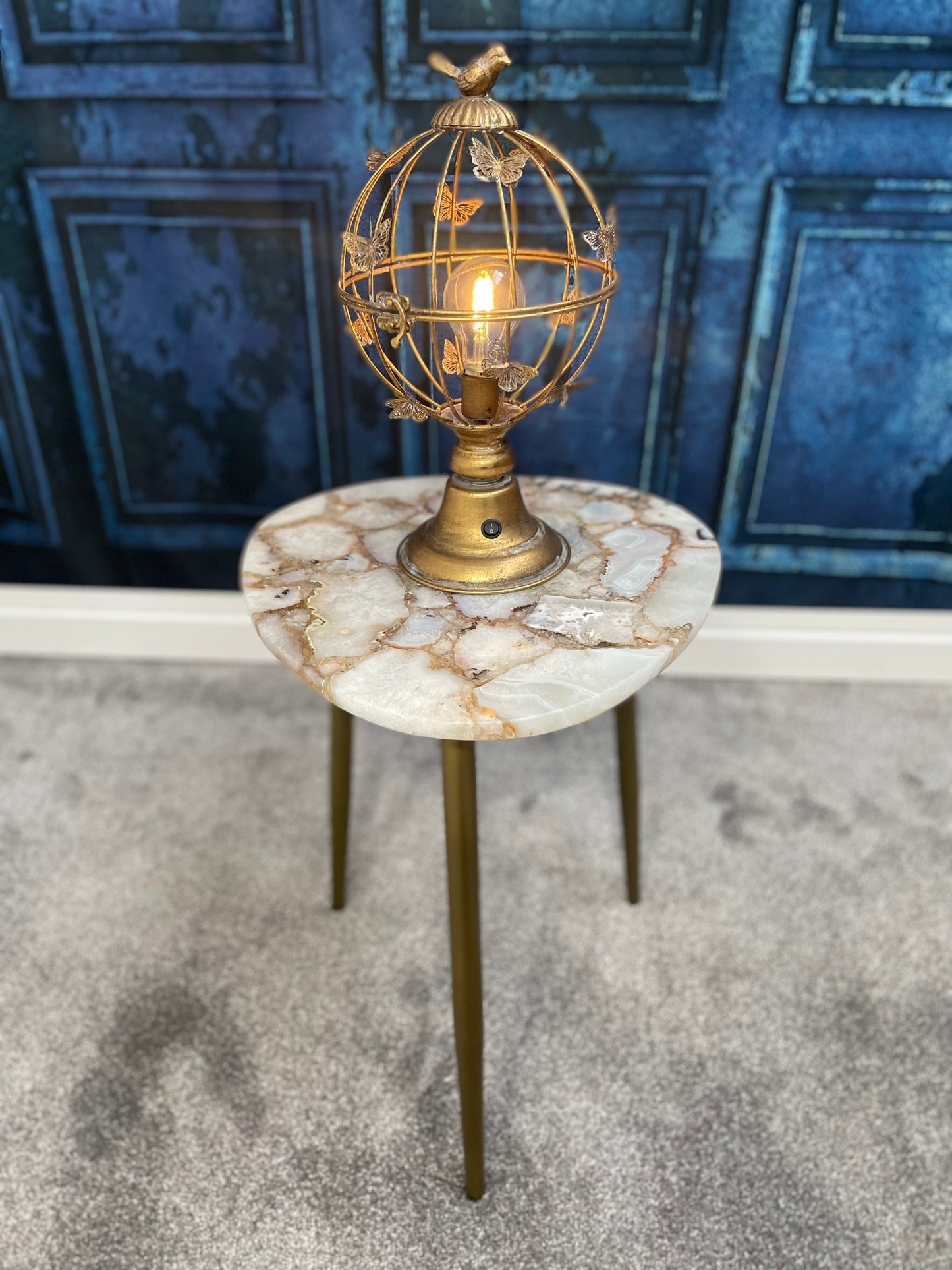 Amara Pearl Agate End Table