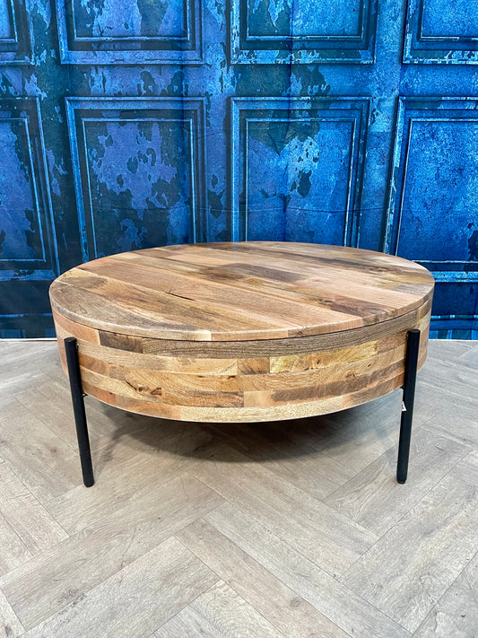 Solomon Mango Wood Coffee Table