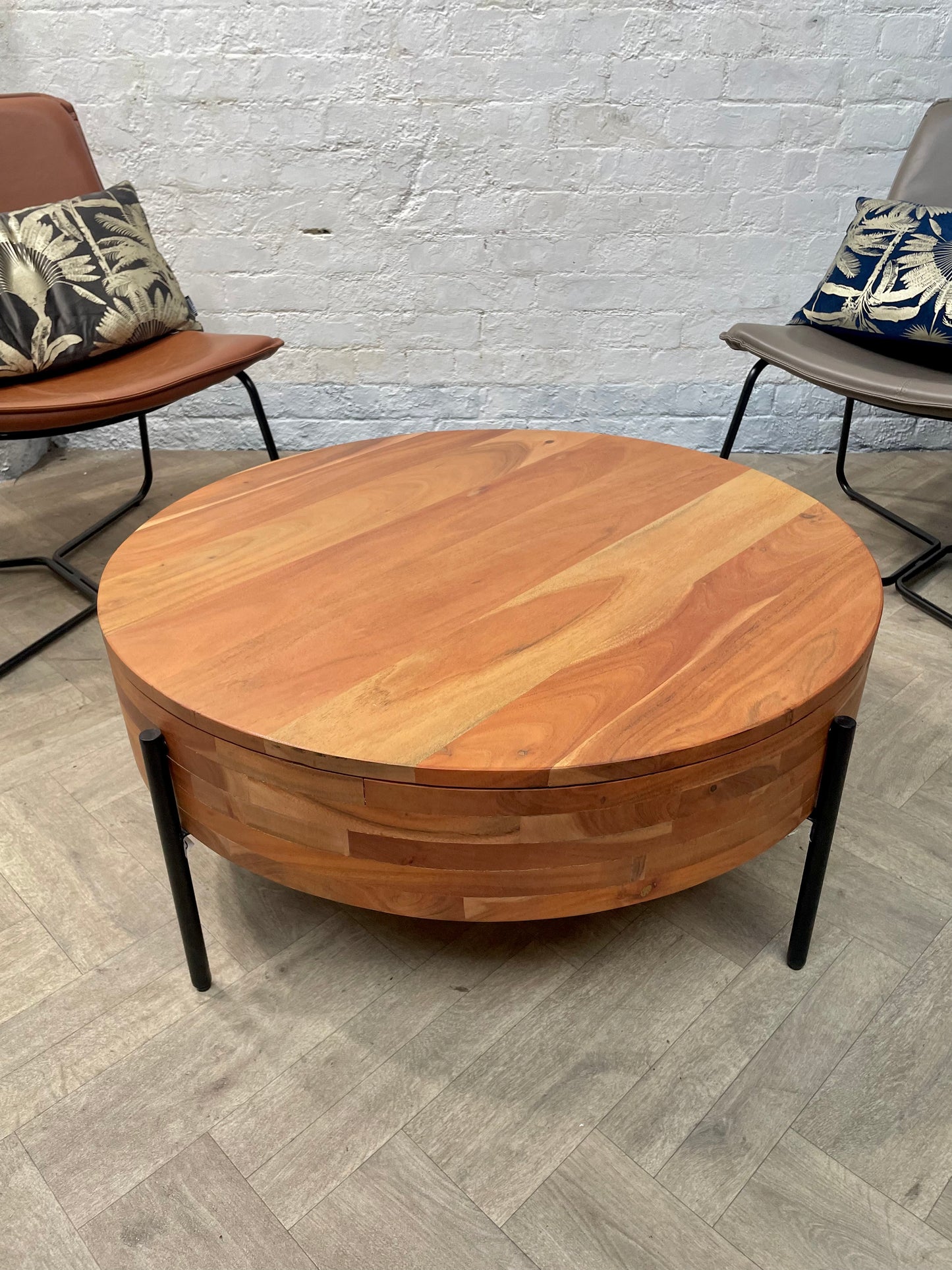 Solomon Acacia Wood Coffee Table