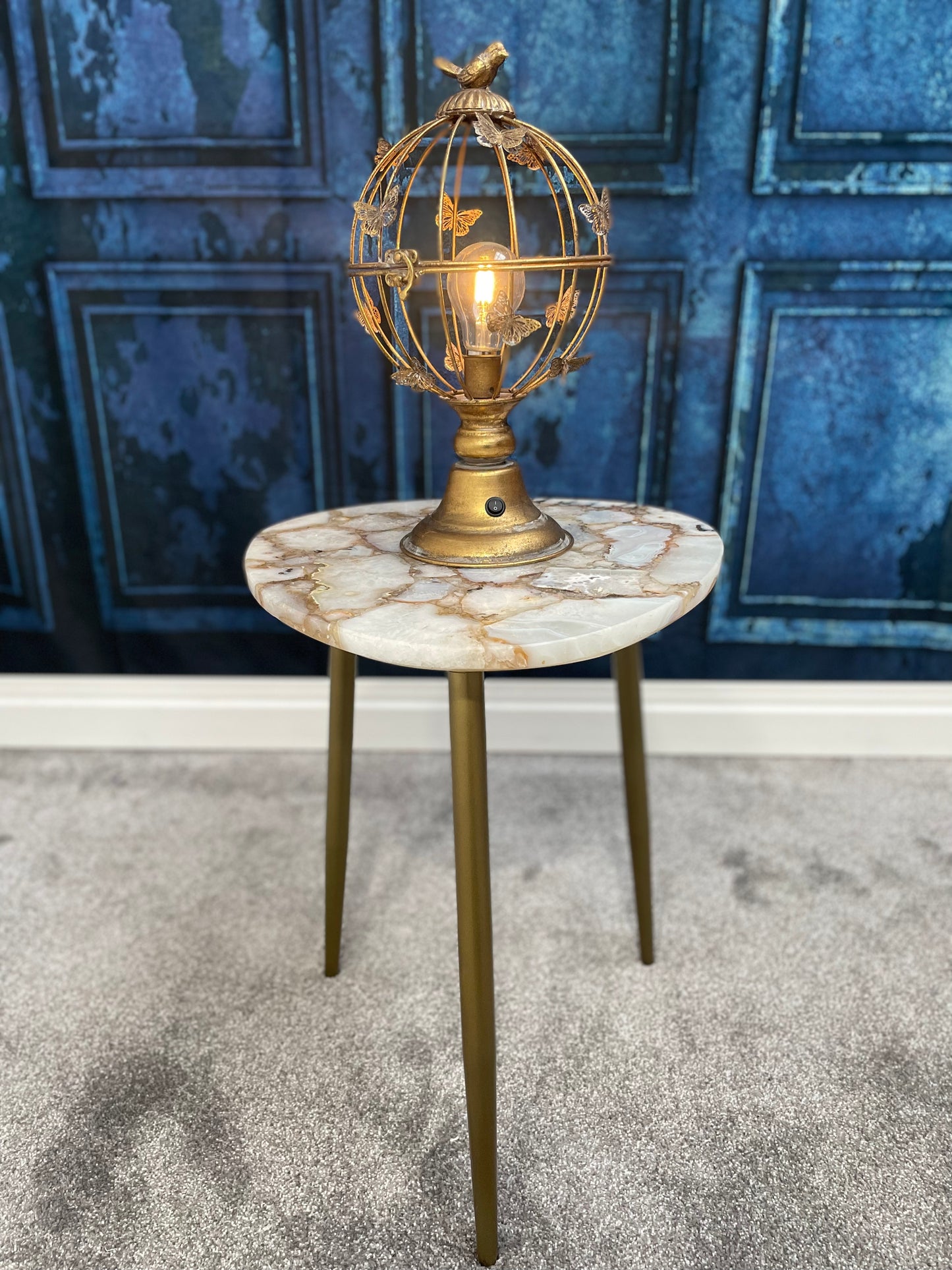 Amara Pearl Agate End Table