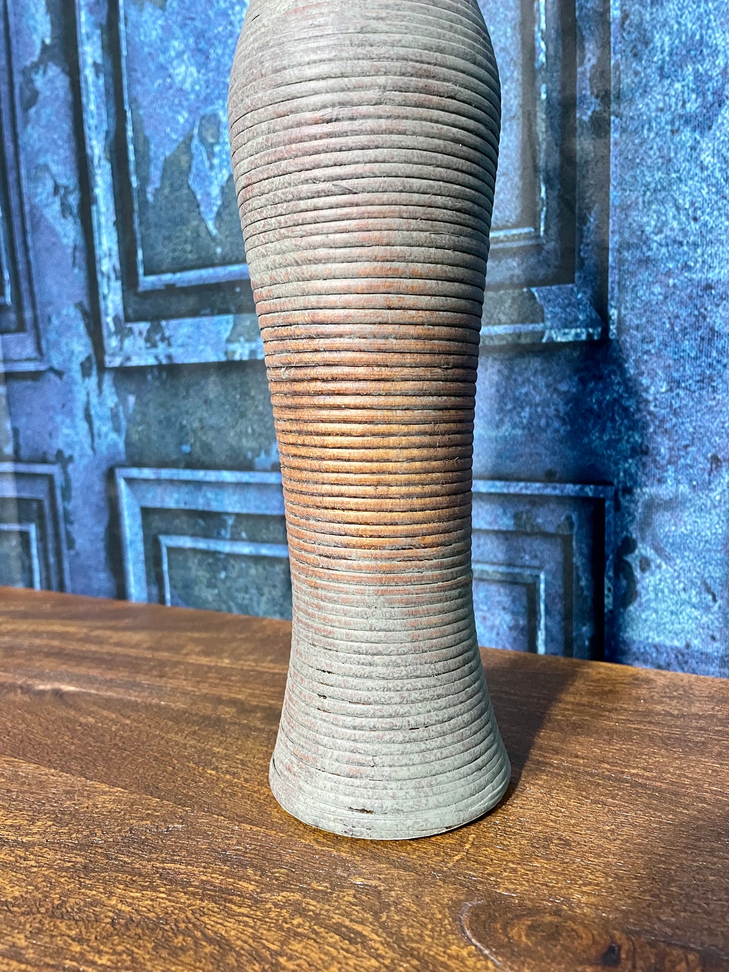 Small Rustic Bottle Neck Vase