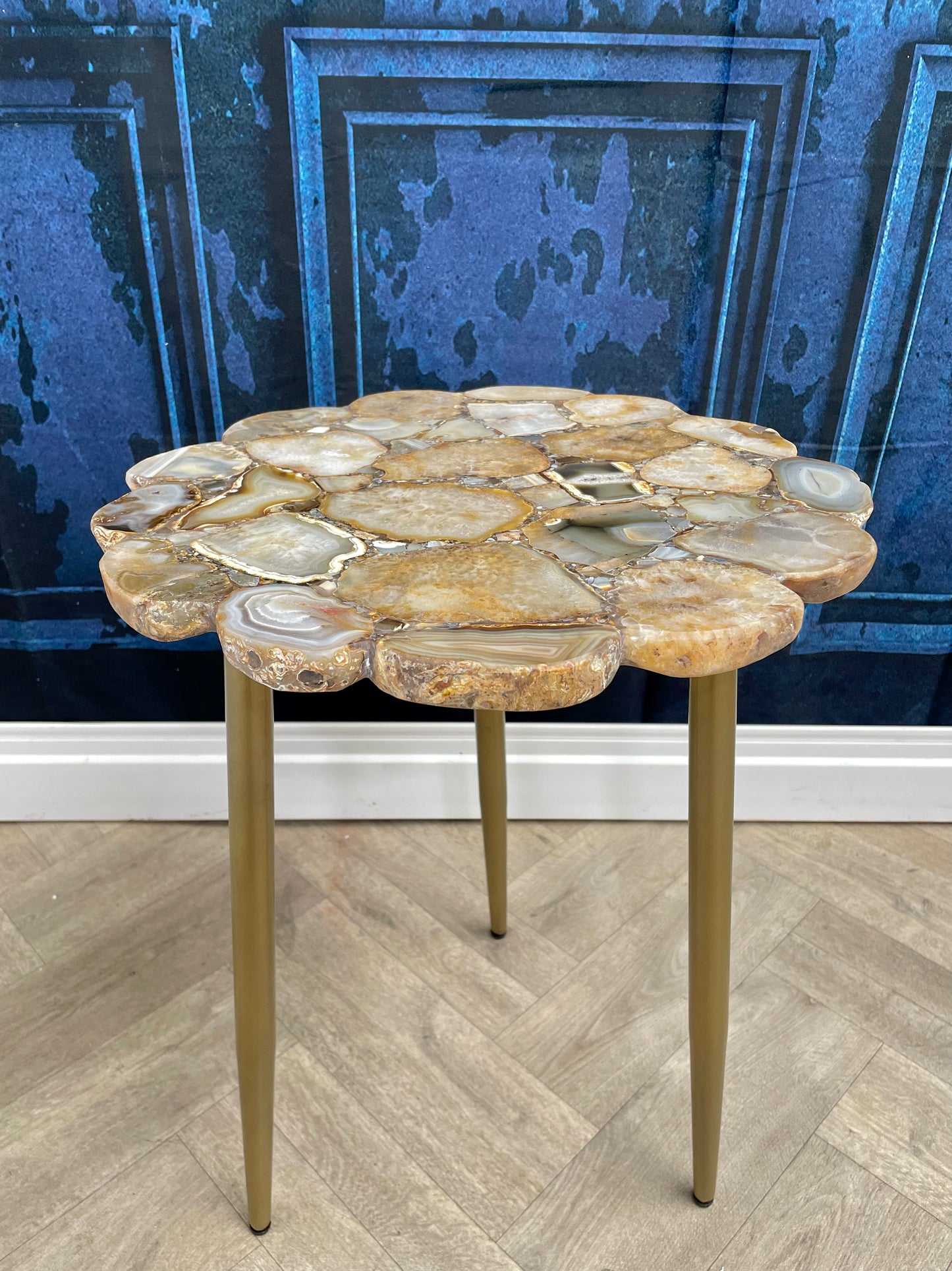 Myra Natural Agate End Table