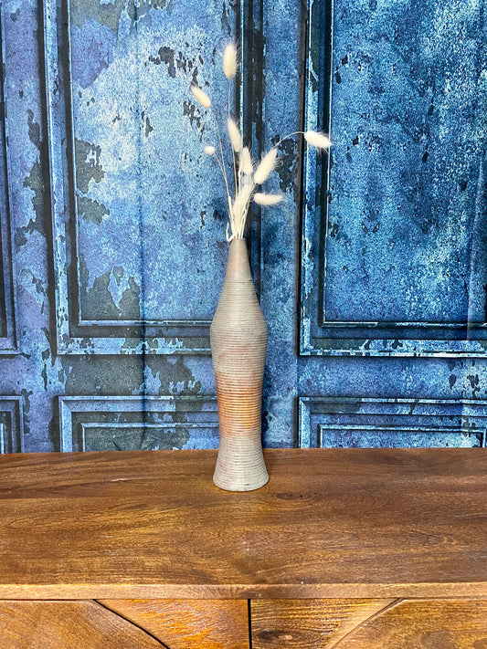 Small Rustic Bottle Neck Vase