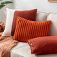 Furn. Giyla Chenille Cushion Brick