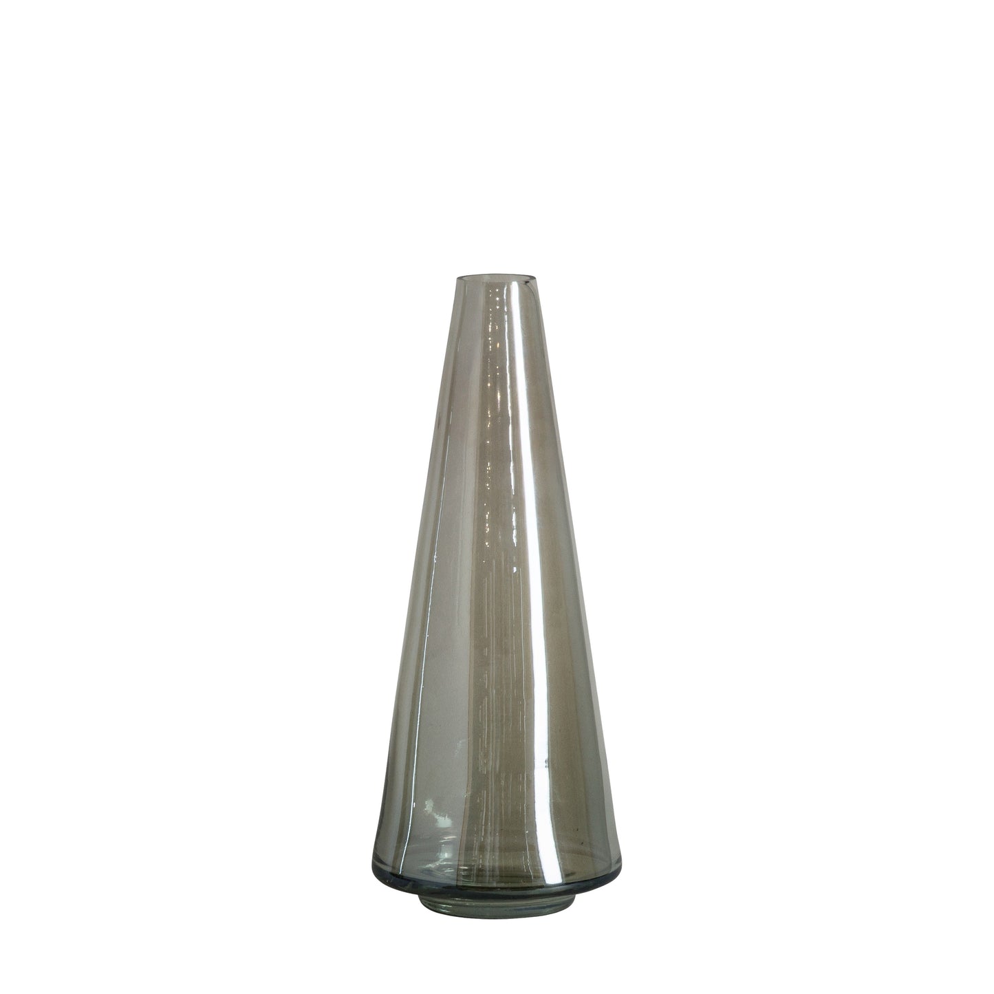 Tall Glass Vase By Perfected