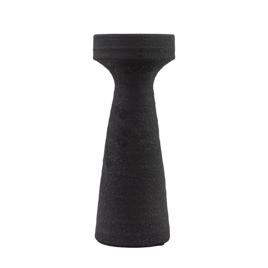 Elton Pillar Holder Black 130x130x330mm