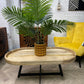 Colin Mango Wood Oval Coffee Table