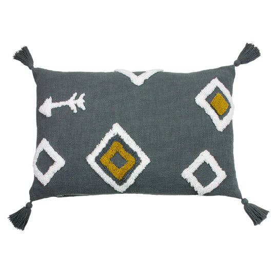 Furn Inka Cushion Charcoal