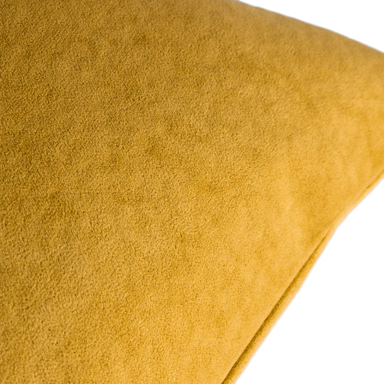 Furn Kobe Velvet Cushion Ochre