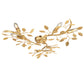 Elberton 6 Ceiling Light Gold Leaf